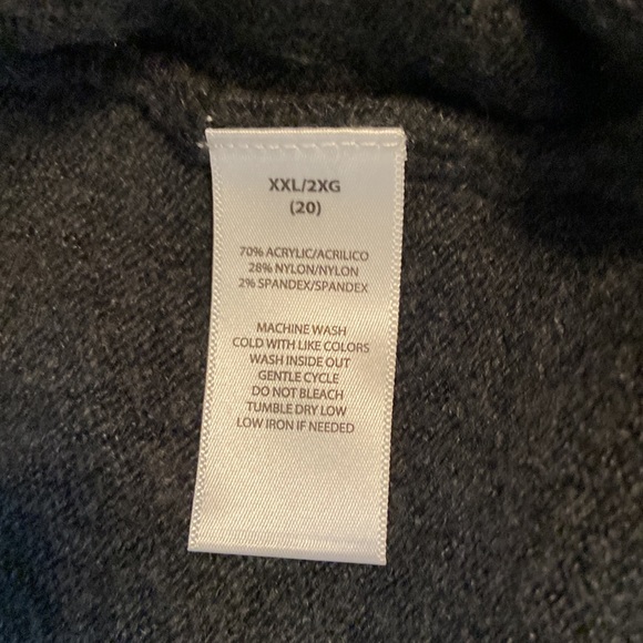 NWT BeachLunchLounge Camouflage Sweater Sz 20 XXL - Picture 5 of 5